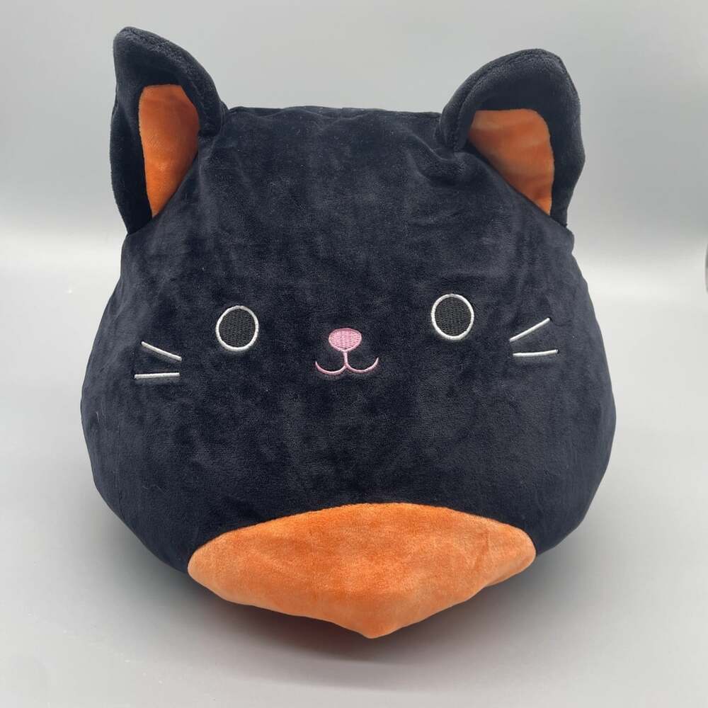 Squishmallows Flip a Mallow Paige Pumpkin Colton Cat 12" Halloween RARE! 2020